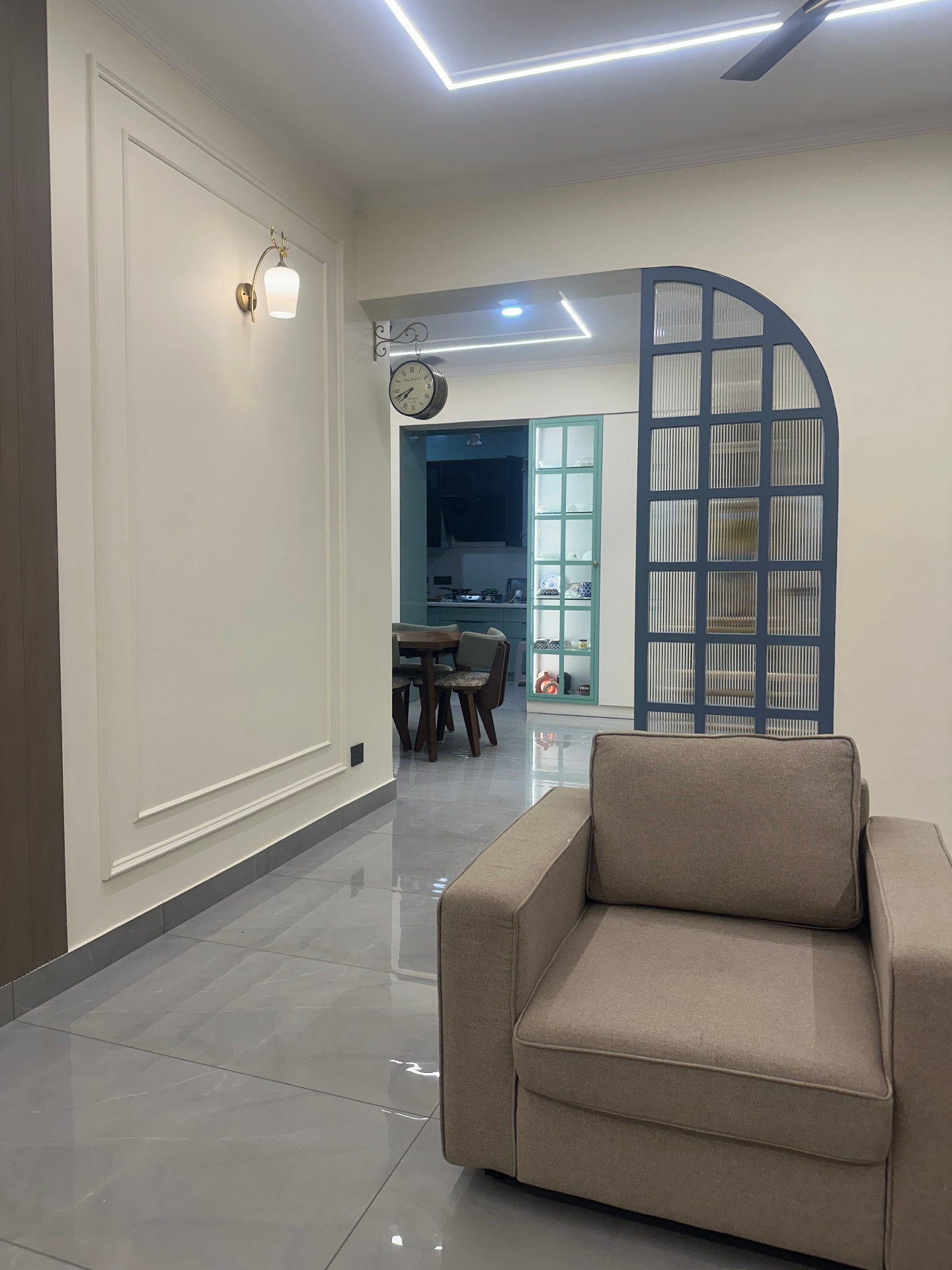 Classic Living Space Transformation — after