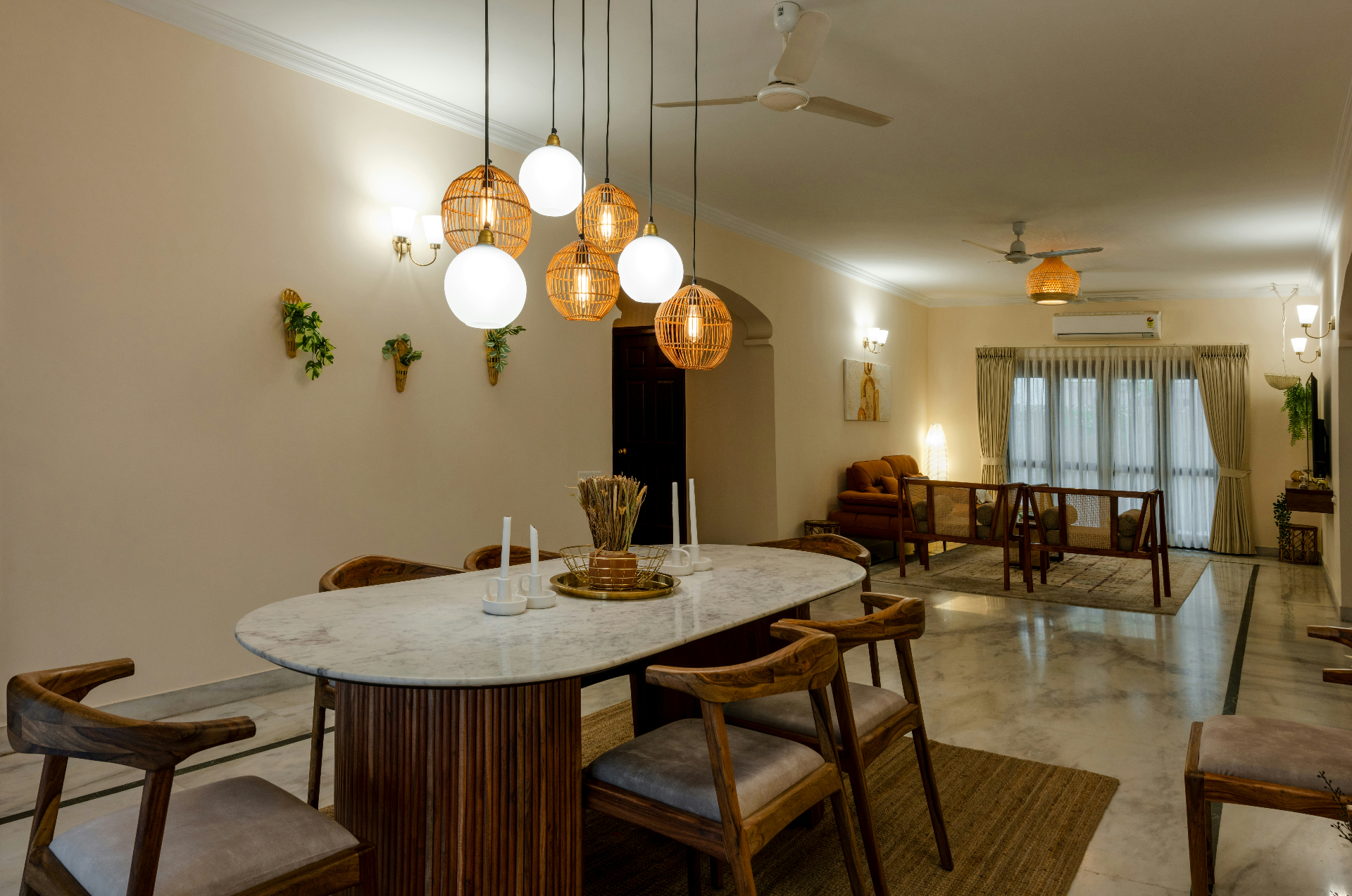 Elegant Living & Dining