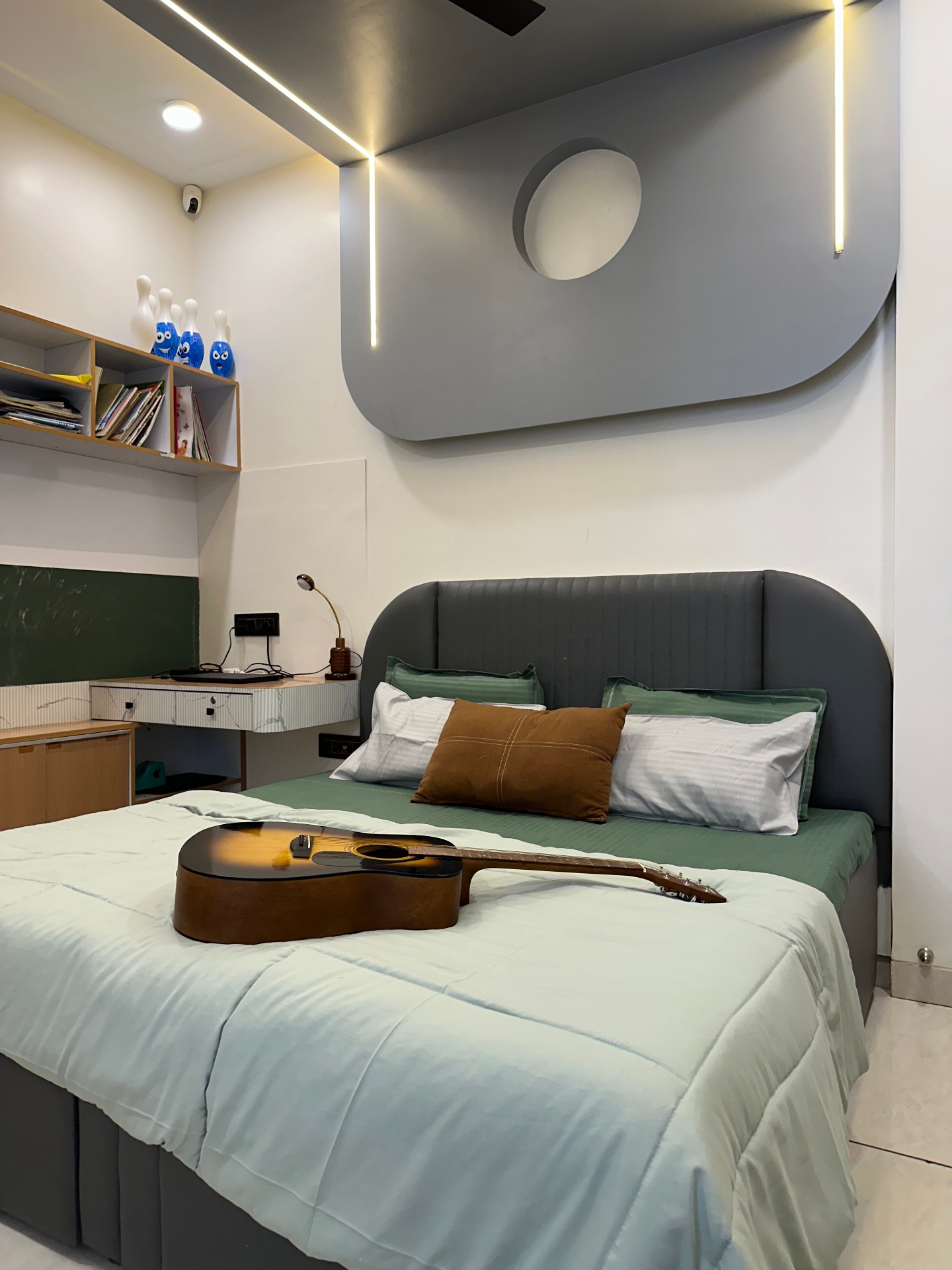 Playful Study Bedroom