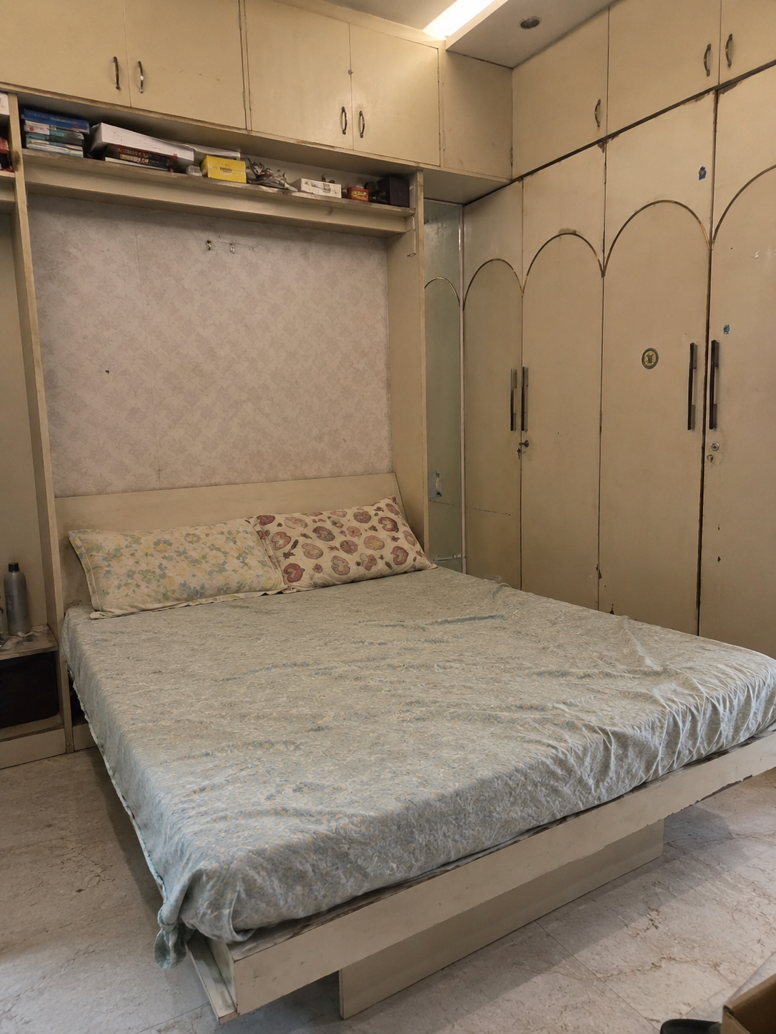 Sleek & Serene Bedroom Transformation — before